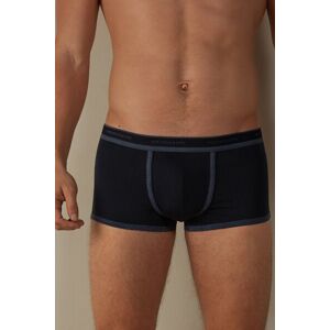 Intimissimi Boxer in Cotone Superior con Logo Uomo Blu Taglia 5