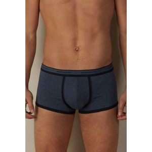 Intimissimi Boxer in Cotone Superior con Logo Uomo Blu Taglia 6