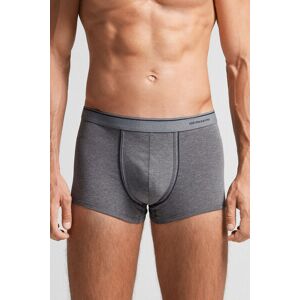 Intimissimi Boxer in Cotone Superior con Elastico a Vista Uomo Grigio Scuro Taglia 5