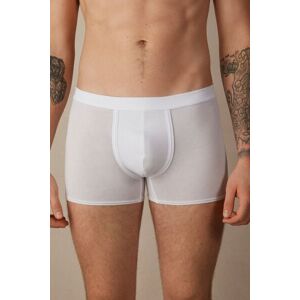 Intimissimi Boxer in Cotone Natural Fresh Uomo Bianco Taglia 7