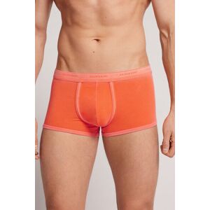 Intimissimi Boxer in Cotone Natural Fresh con Logo Uomo Arancione Taglia 5