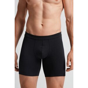 Intimissimi Boxer Lungo in Cotone Superior Uomo Nero Taglia 3