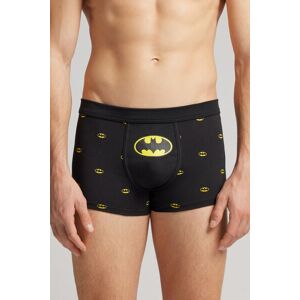 Intimissimi Boxer DC Comics Batman in Cotone Supima® Elasticizzato Uomo Nero Taglia 3