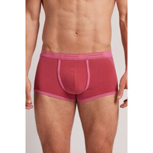 Intimissimi Boxer Washed Collection in Cotone Supima® Elasticizzato Uomo Rosso Taglia 6