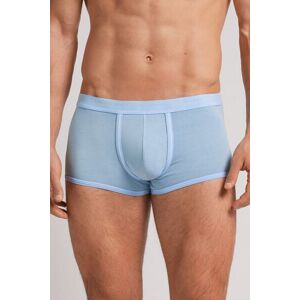 Intimissimi Boxer Washed Collection in Cotone Supima® Elasticizzato Uomo Azzurro Taglia 5