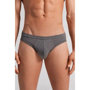 Intimissimi Slip a Vita Bassa in Cotone Superior Uomo Grigio Scuro Taglia 6