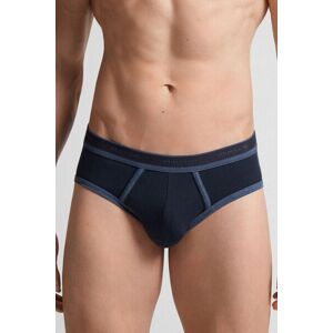 Intimissimi Slip in Cotone Superior con Logo Uomo Blu Taglia 6