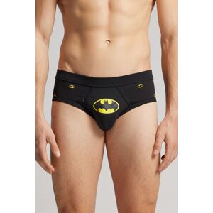 Intimissimi Slip DC Comics Batman in Cotone Supima® Elasticizzato Uomo Nero Taglia 6