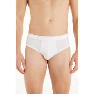 Tezenis Slip in Leggerissimo in Cotone Extrafine Uomo Bianco Tamaño L