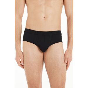 Tezenis Slip in Leggerissimo in Cotone Extrafine Uomo Nero Tamaño XXL