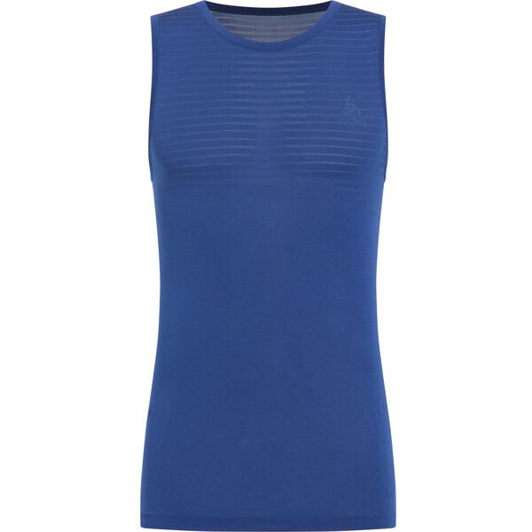 odlo performance top neck - top tecnico - uomo dark blue s