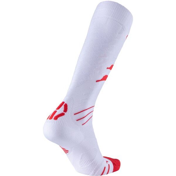 uyn nation austria - calze da sci - uomo white/red 45/47