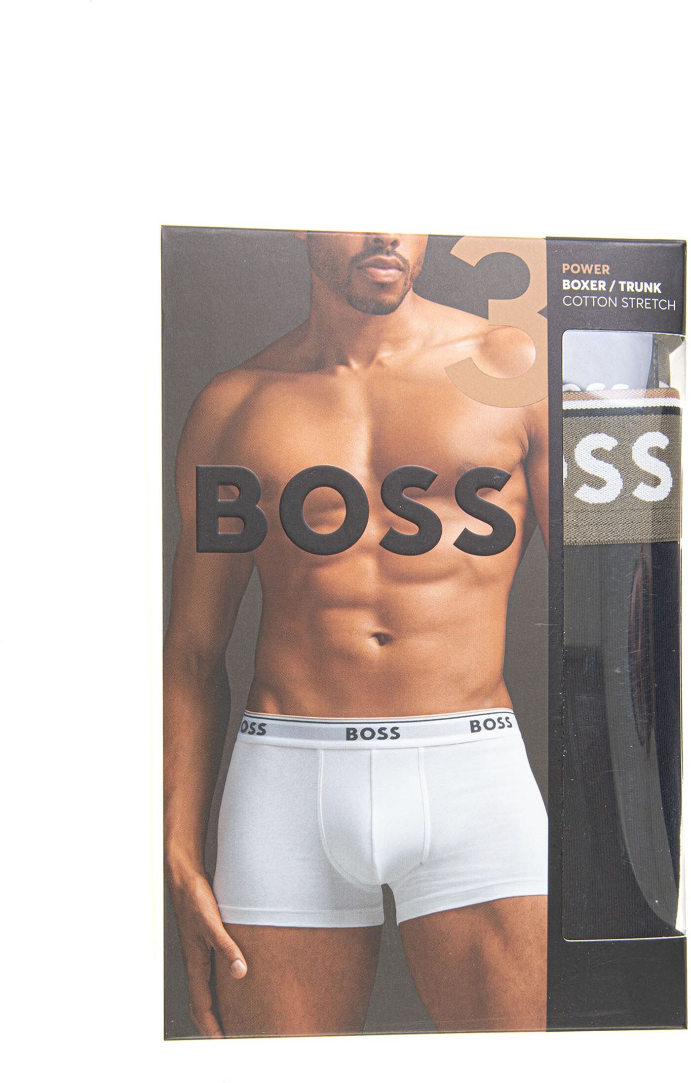 Boss Set 3 Boxer TRUNK-3P-POWER Vari Uomo XL