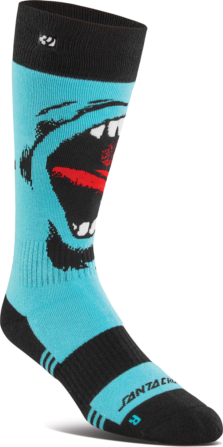 THIRTYTWO SANTA CRUZ SOCK BLUE S-M