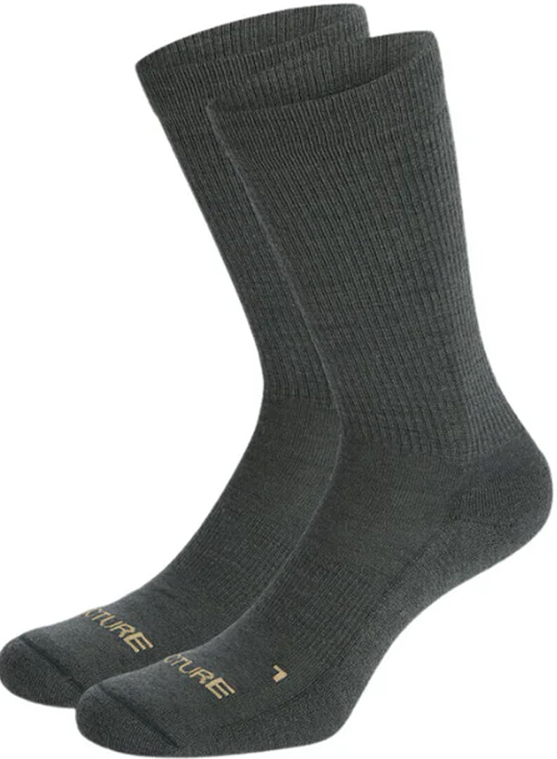 PICTURE OUTLINE SOCKS CONCRETE GREY M-L