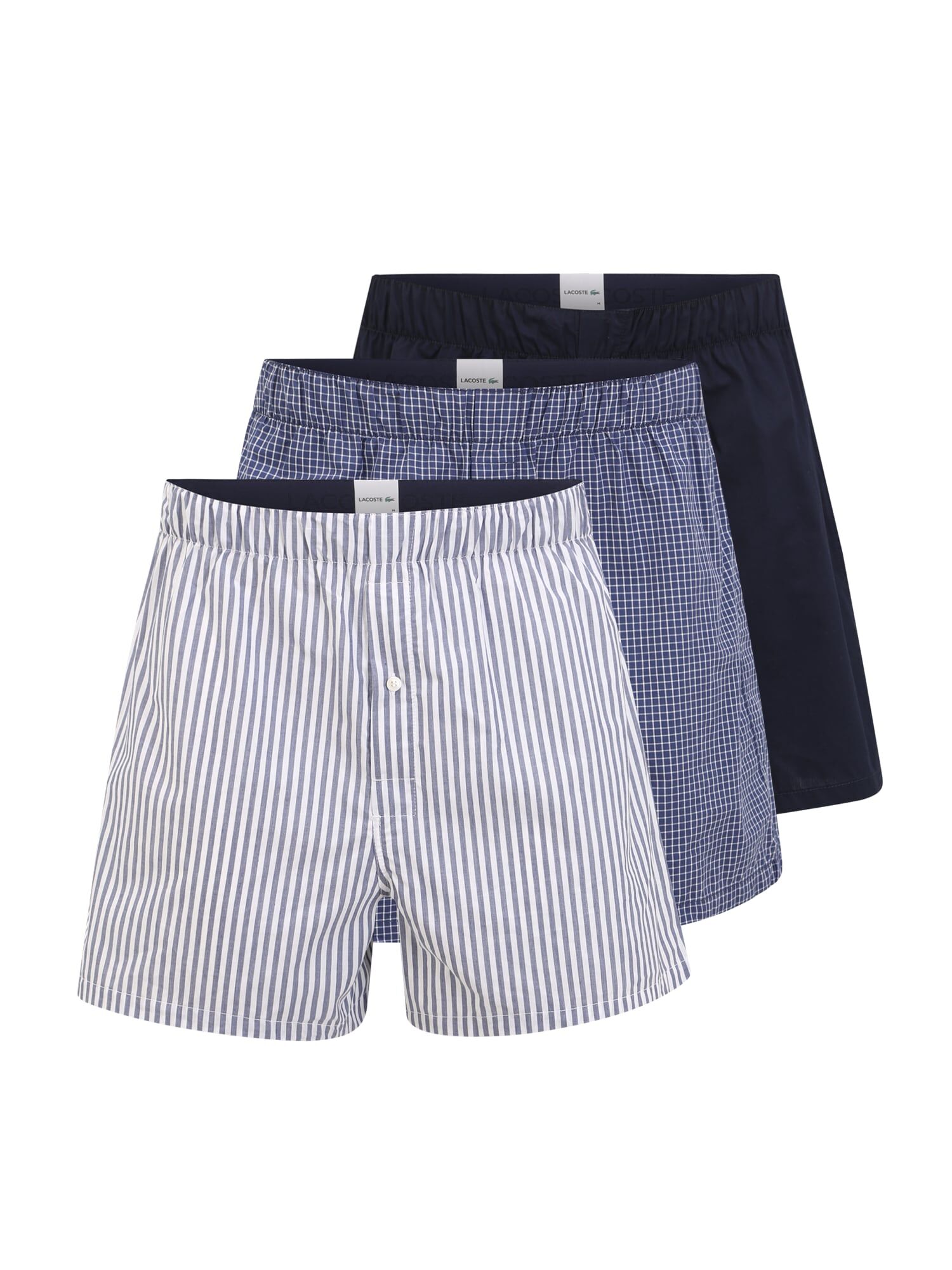 LACOSTE Boxer Bianco, Blu