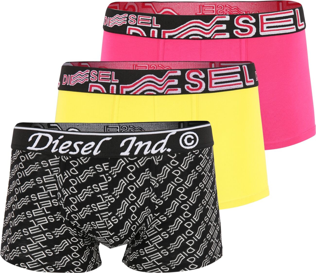 DIESEL Boxer Rosa, Giallo, Nero