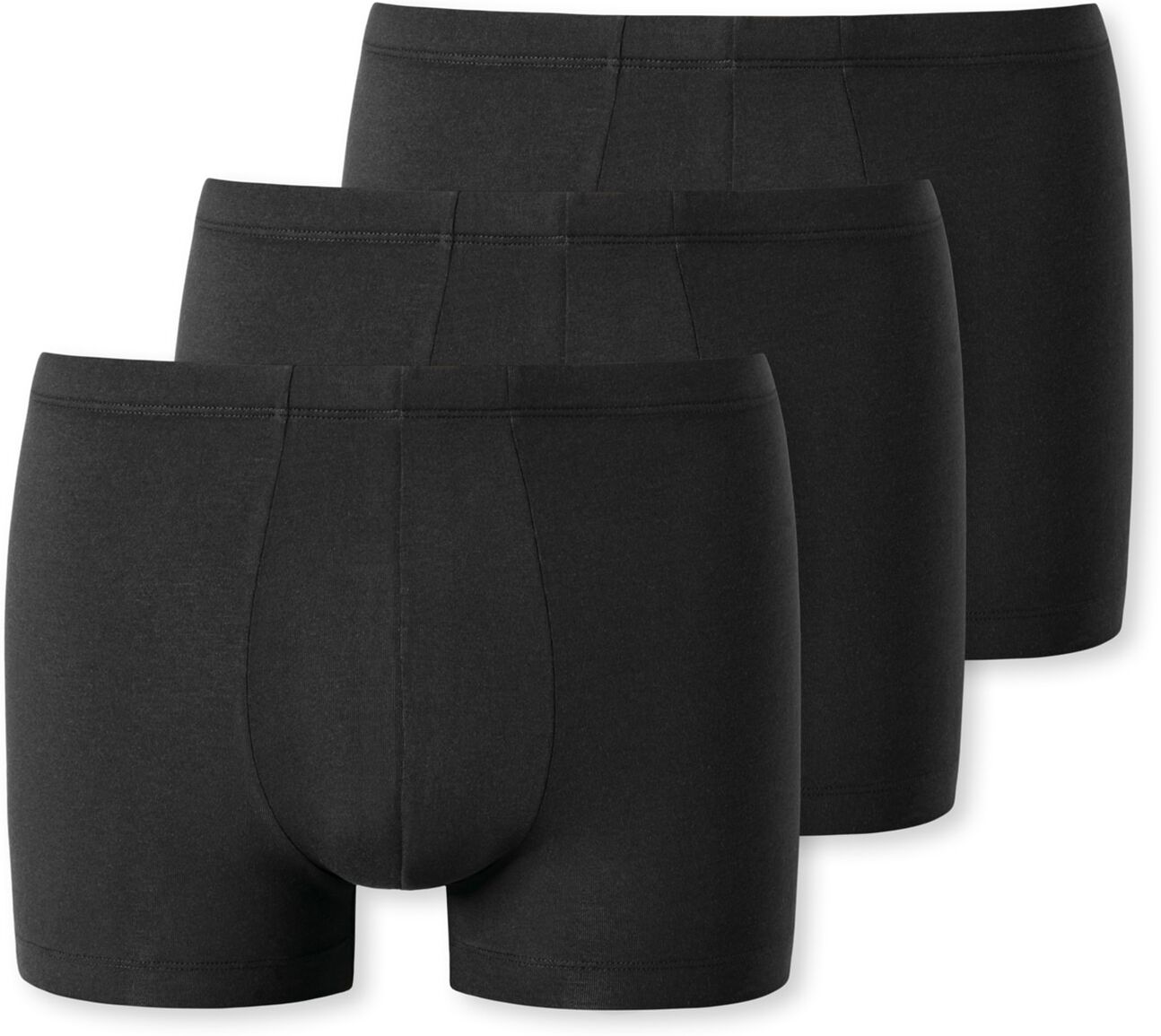 SCHIESSER Boxer '3-Pack Uncover' Nero