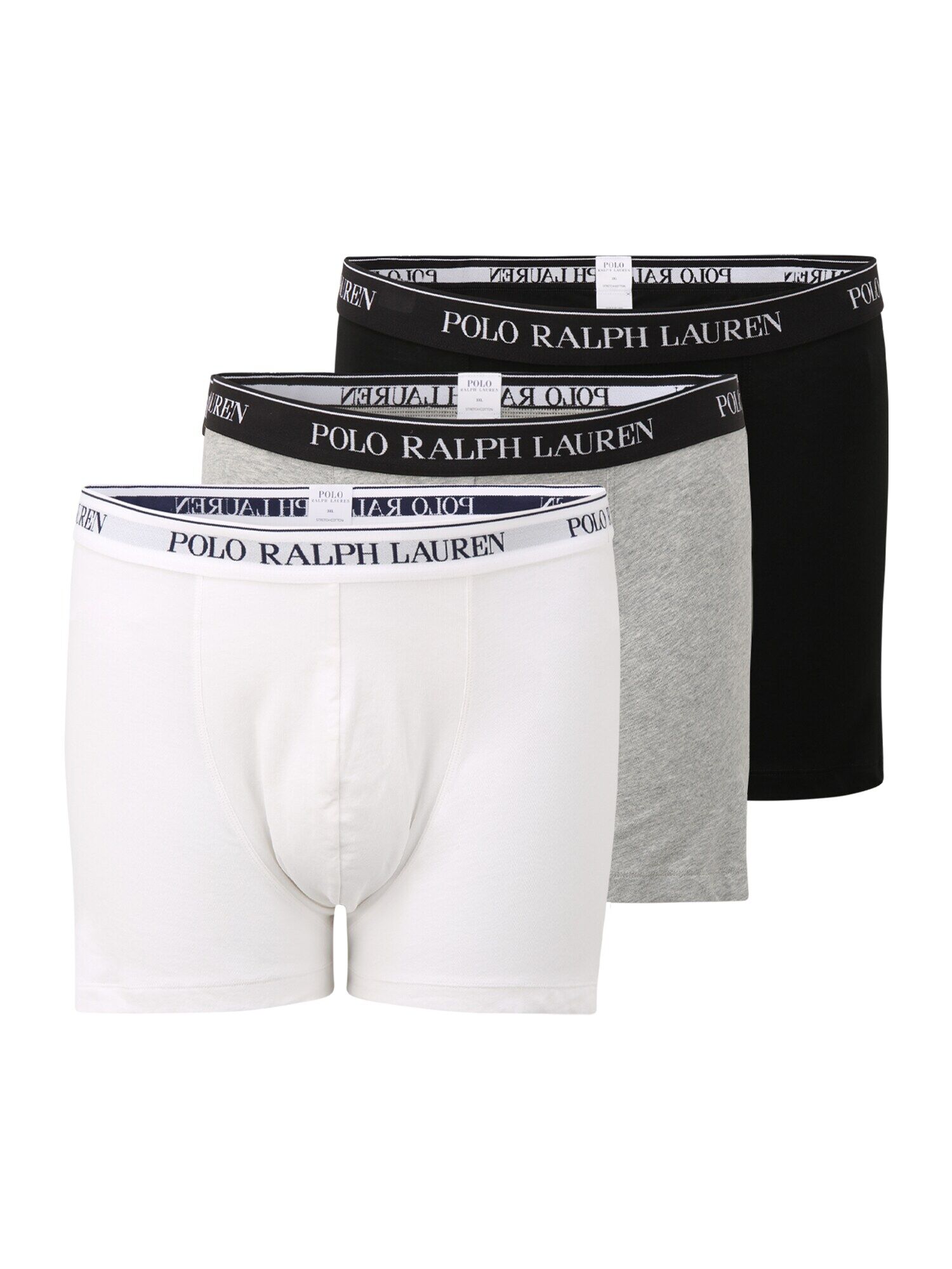 POLO RALPH LAUREN Boxer Bianco, Nero, Grigio