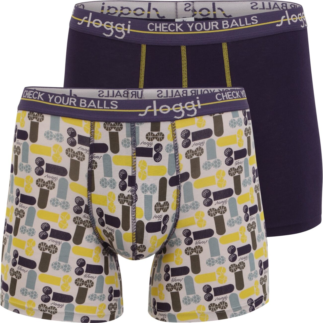 SLOGGI Boxer Lilla, Colori Misti