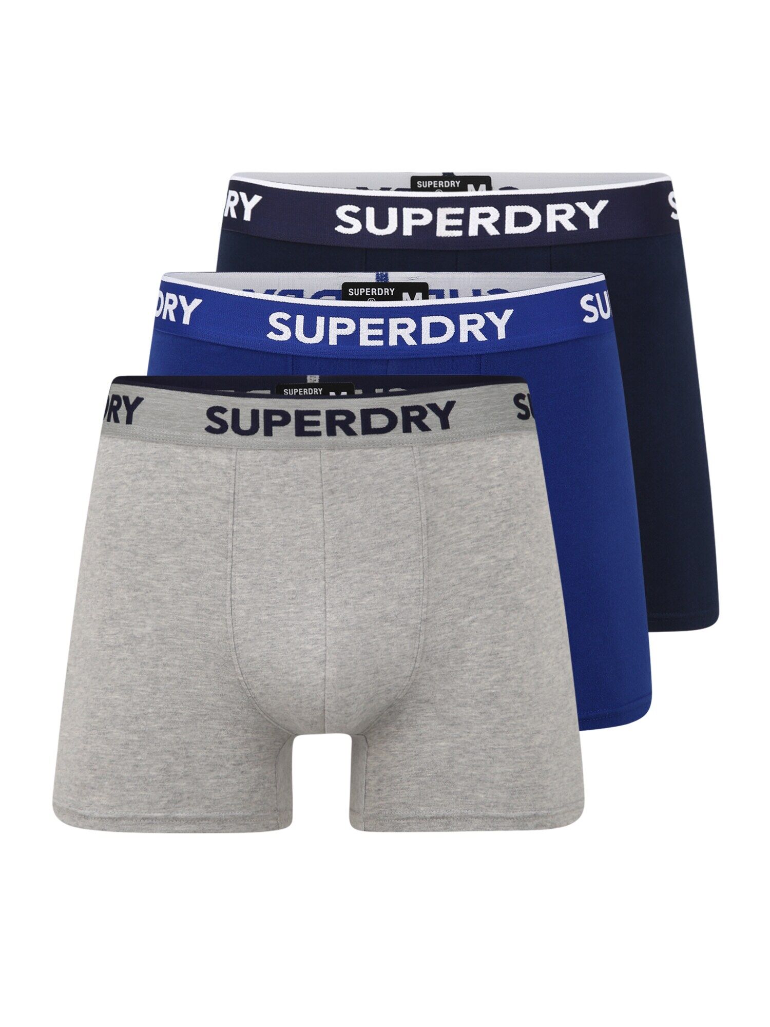 Superdry Boxer Grigio, Blu