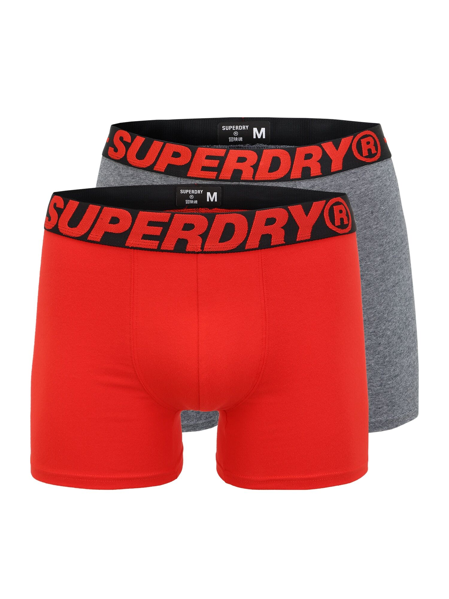 Superdry Boxer Grigio, Rosso