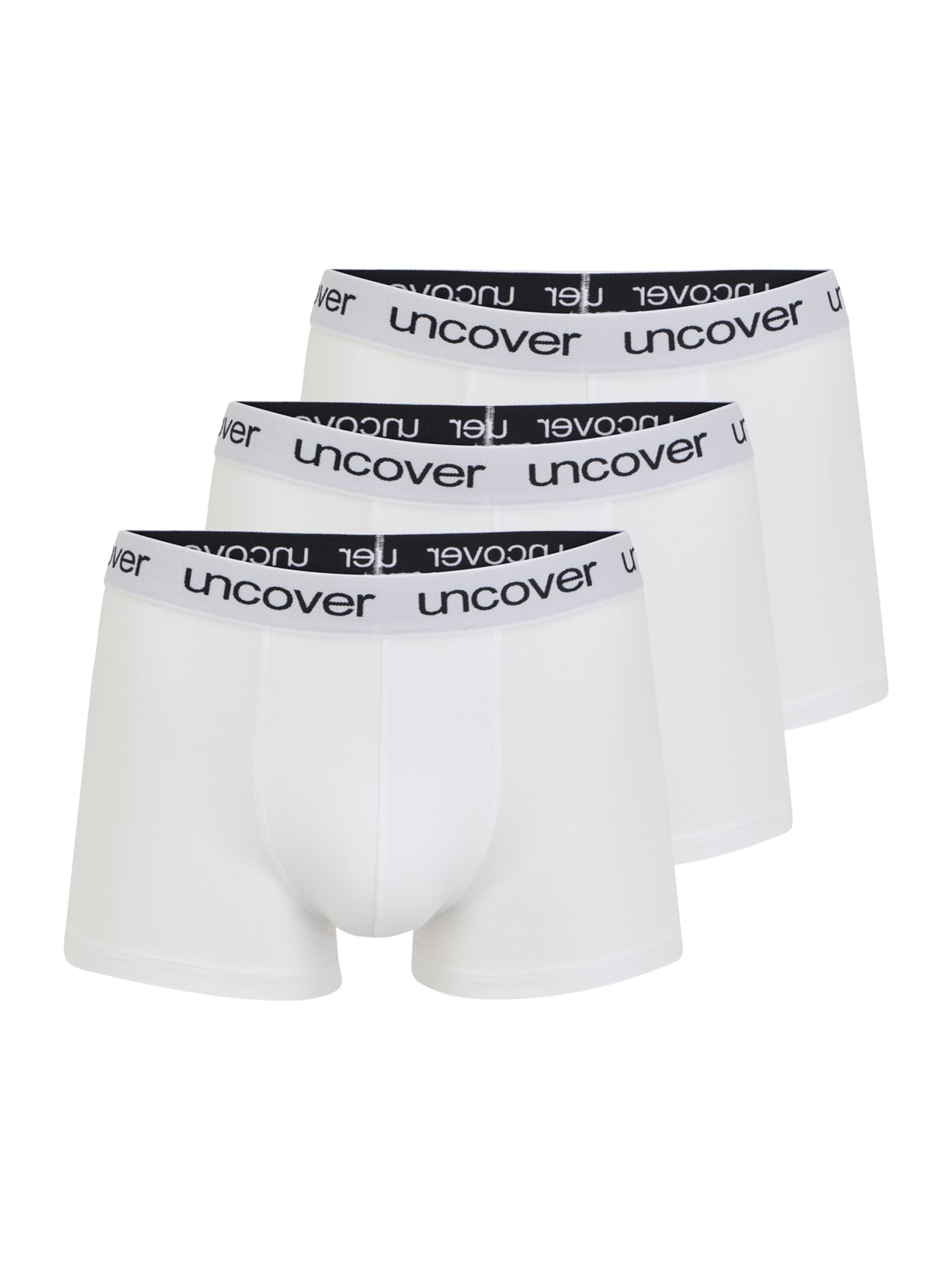 SCHIESSER Boxer '3-Pack Uncover' Bianco