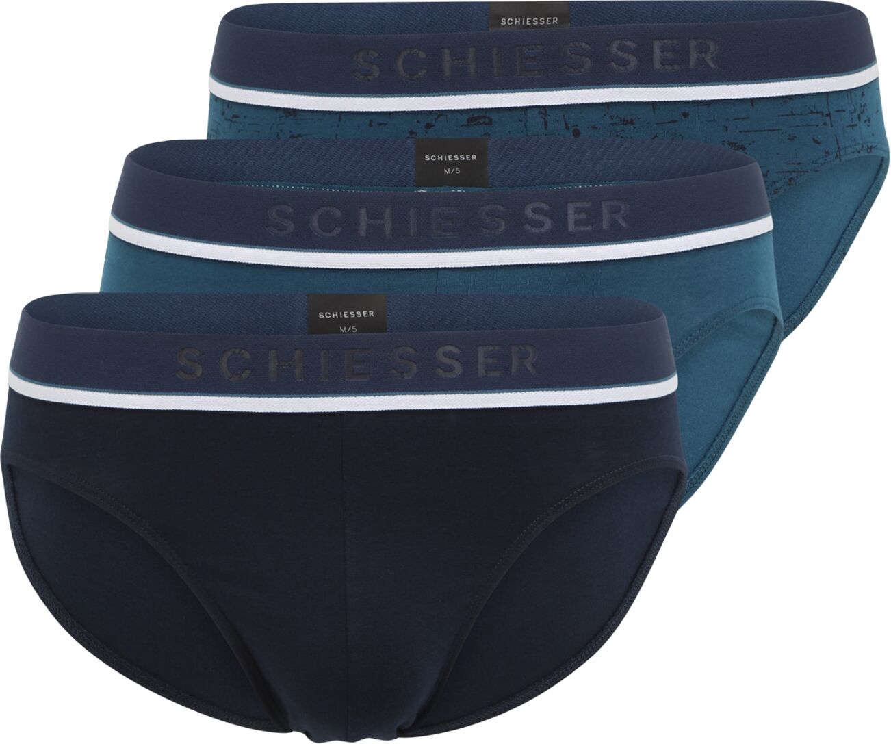 SCHIESSER Slip 'Rio' Blu