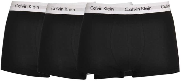 CALVIN KLEIN - BOXER DA 3 PK Nero;Bianco