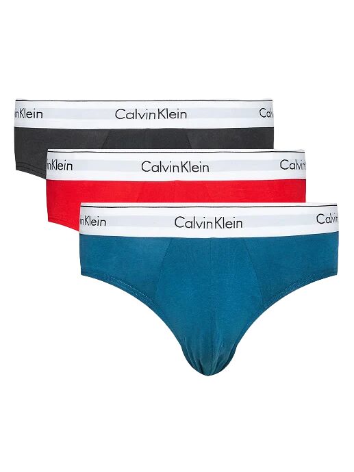 Calvin 3 Slip Uomo Art 000nb2379a Colore E Misura A Scelta 001