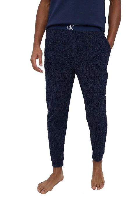 Calvin Pantalone Pigiama Uomo Art 000nm2138e Colore Blu Scuro Misura A Scelta 8SB