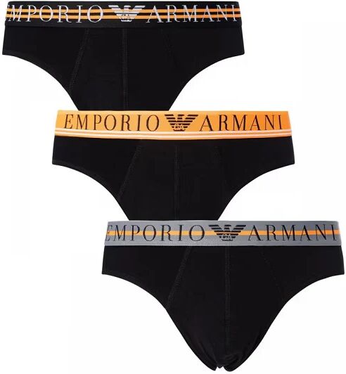 Giorgio Armani 3 Slip Uomo Art 111734 3r723 Colore E Misura A Scelta ECLISS/MEDITER/MARIN