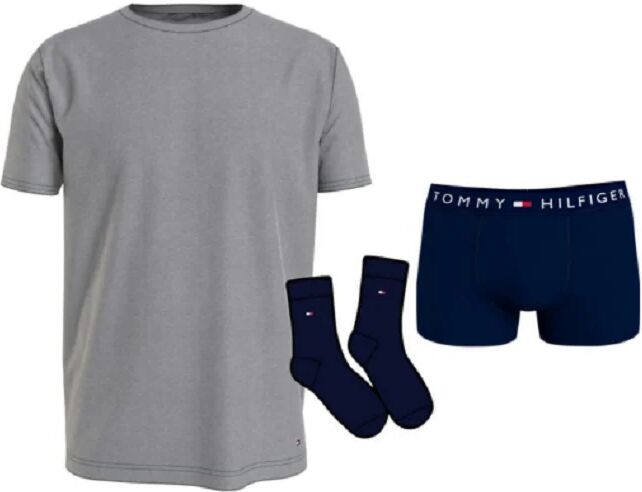 TOMMY HILFIGER Intimo Uomo Art. Um0um02615 A-I 22 Colore Foto Misura A Scelta DES SKY/MD HTHR/DES SKY