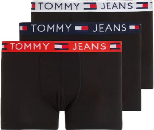 Tommy Hilfiger 3pk Boxer Uomo Art Um0um03289 HOT HEAT/WHTE/DRK NGH NVY