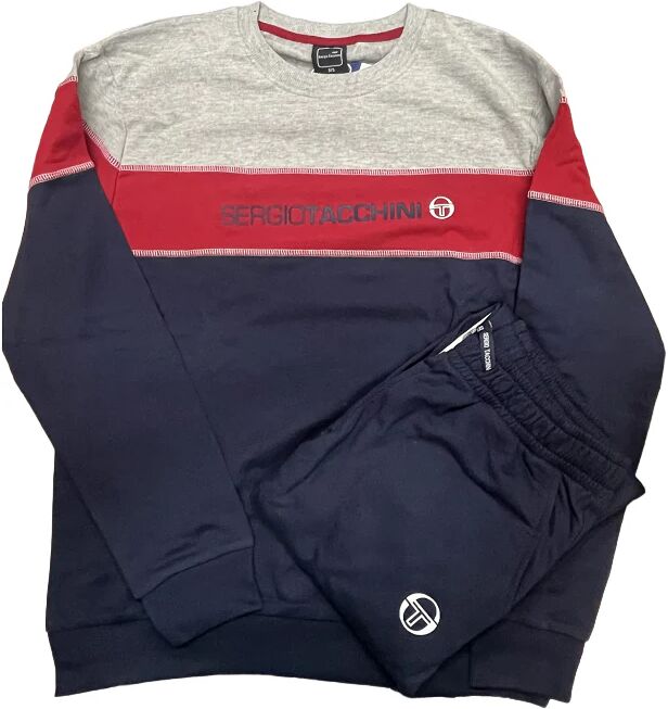 SERGIO TACCHINI Pigiama In Felpa Invernale Art Pgb_6000 MARINE