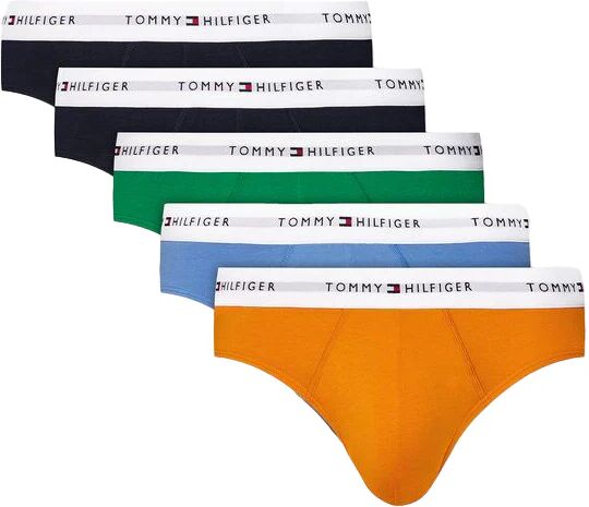 Tommy Hilfiger 5 Slip Uomo Art Um0um02905 RICH OC/DES SK/BLUE SP/DES SK/GREEN