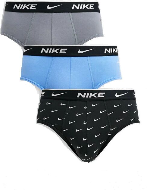 NIKE 3 Pack Slip Uomo Art 0000kei006 9ji Colore Foto Misura A Scelta FOTO M