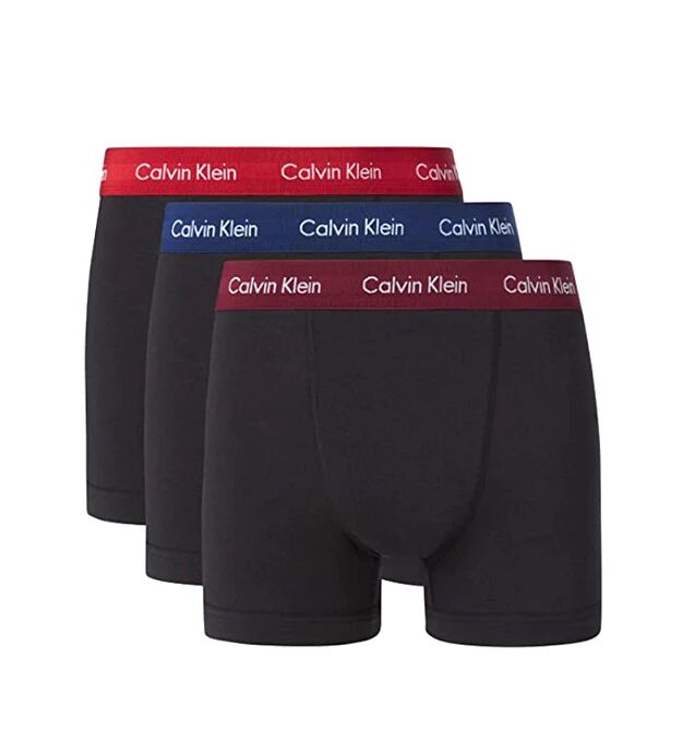 Calvin 3 Pack Boxer Uomo Art 0000u2664g 9ij Colore Foto Misura A Scelta FOTO S