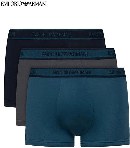 Giorgio Armani 3 Boxer Uomo Art 111357 9a717 23544 Colore Foto Misura A Scelta FOTO M