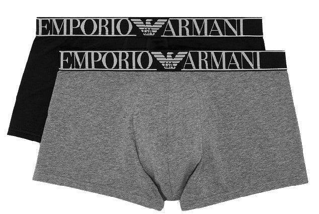 Giorgio Armani 2 Boxer Uomo Art 111769 0a720 55735 Colore Foto Misura A Scelta FOTO XL