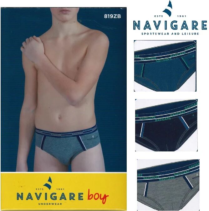 NAVIGARE 6 Slip Bimbo Art 819zb Colore Foto Misura A Scelta FOTO 8A