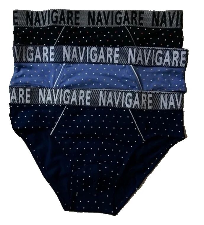 NAVIGARE 6 Slip Uomo Art B2996z Colore Foto Misura A Scelta FOTO