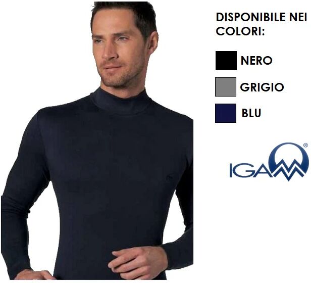 NOTTINGHAM Lupetto Uomo In Caldo Cotone Art. Diego Col. E Mis. A Scelta GRIGIO SCURO 6-XL