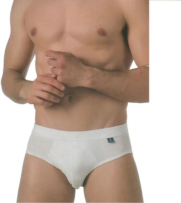 LANCETTI 6 Slip Uomo In Cotone Art. Ls302 Col. Foto Mis. A Scelta BIANCO M