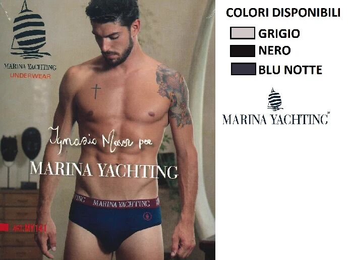 MARINA YACHTING 6 Slip Uomo Art My141/e Colore Foto Misura A Scelta FOTO S