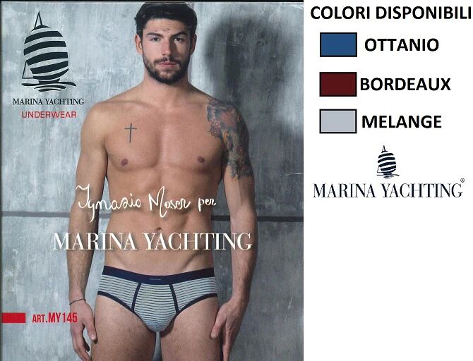 MARINA YACHTING 6 Slip Uomo Art My145/e Colore Foto Misura A Scelta FOTO M