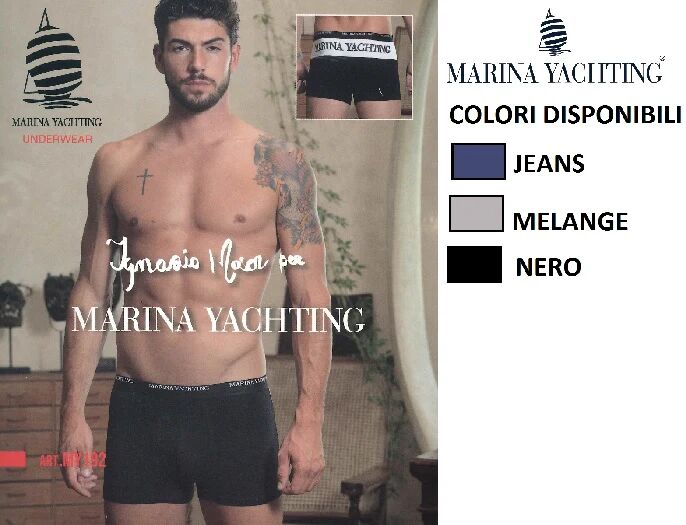 MARINA YACHTING 6 Boxer Uomo Art My192e Colore Foto Misura A Scelta FOTO XXL