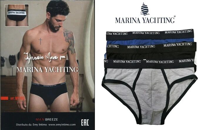 MARINA YACHTING 6 Slip Uomo Art My193 Colore Foto Misura A Scelta FOTO L