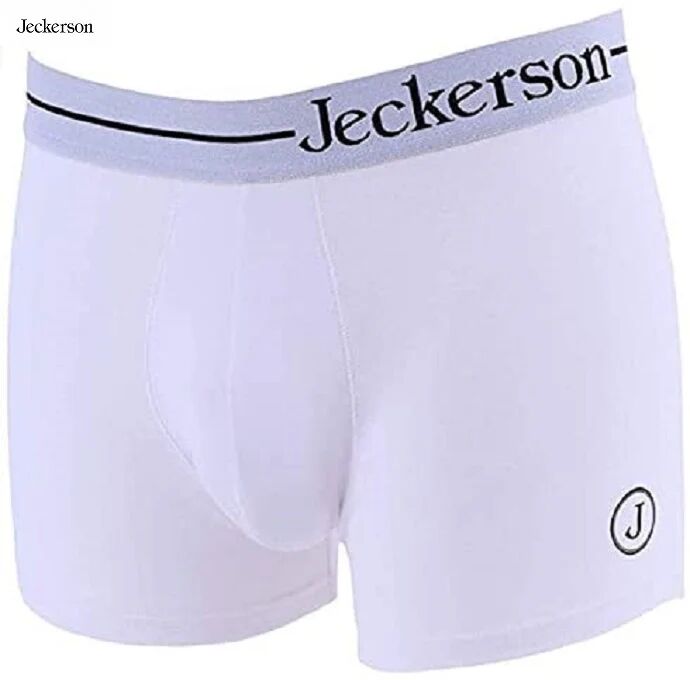 JECKERSON Boxer Uomo Art P20p00uin002 0001 Colore Bianco Misura A Scelta BIANCO XL