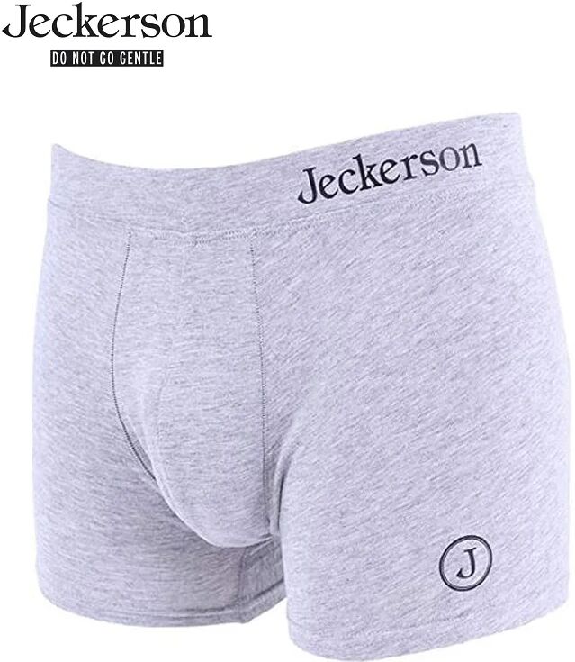 JECKERSON Boxer Uomo Art P20p00uin002 6102 Colore Grigio Misura A Scelta GRIGIO M